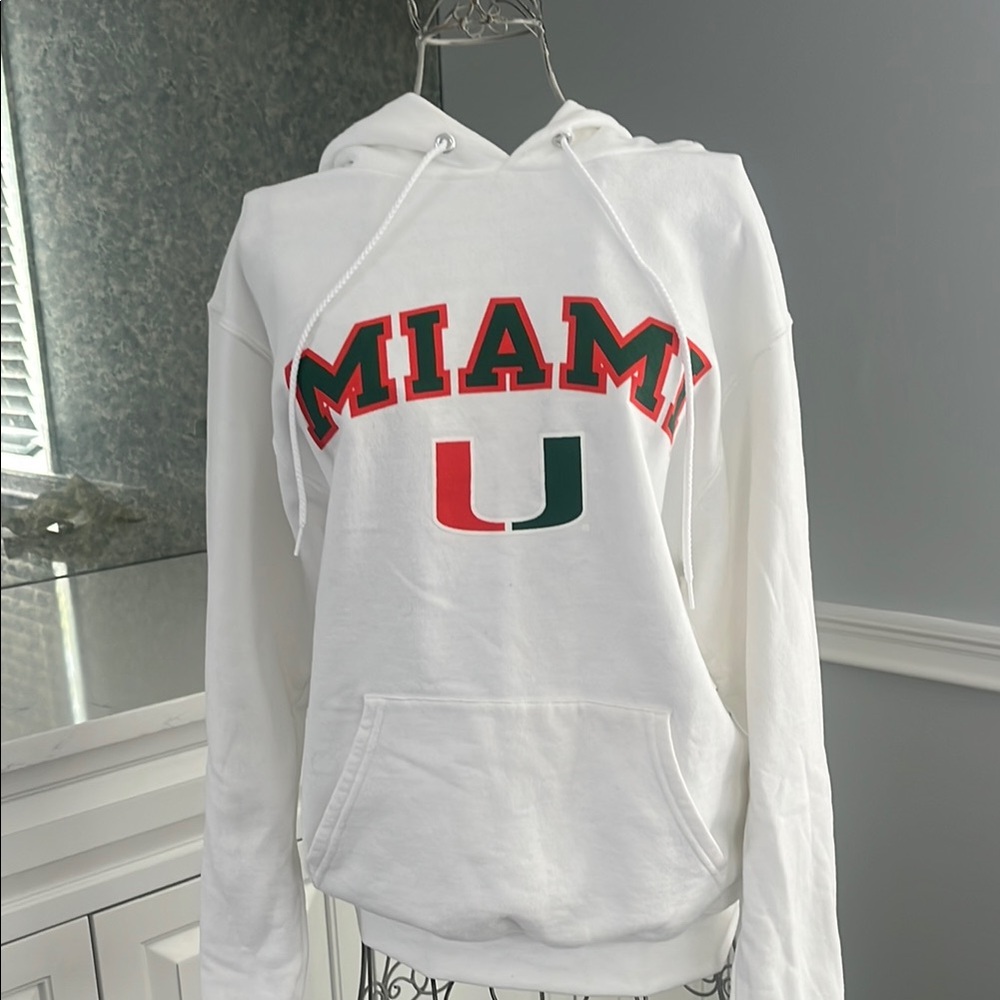 Champion White Miami Hoodie
